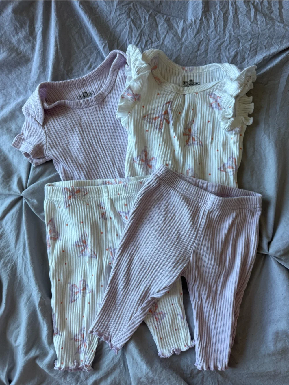 Ribbed Mix and Match Baby Outfit Set